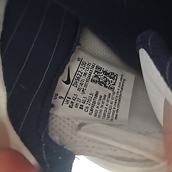 Nike Air Force 1 Mid QS Jewel NYC White Navy - Picture 6 of 7